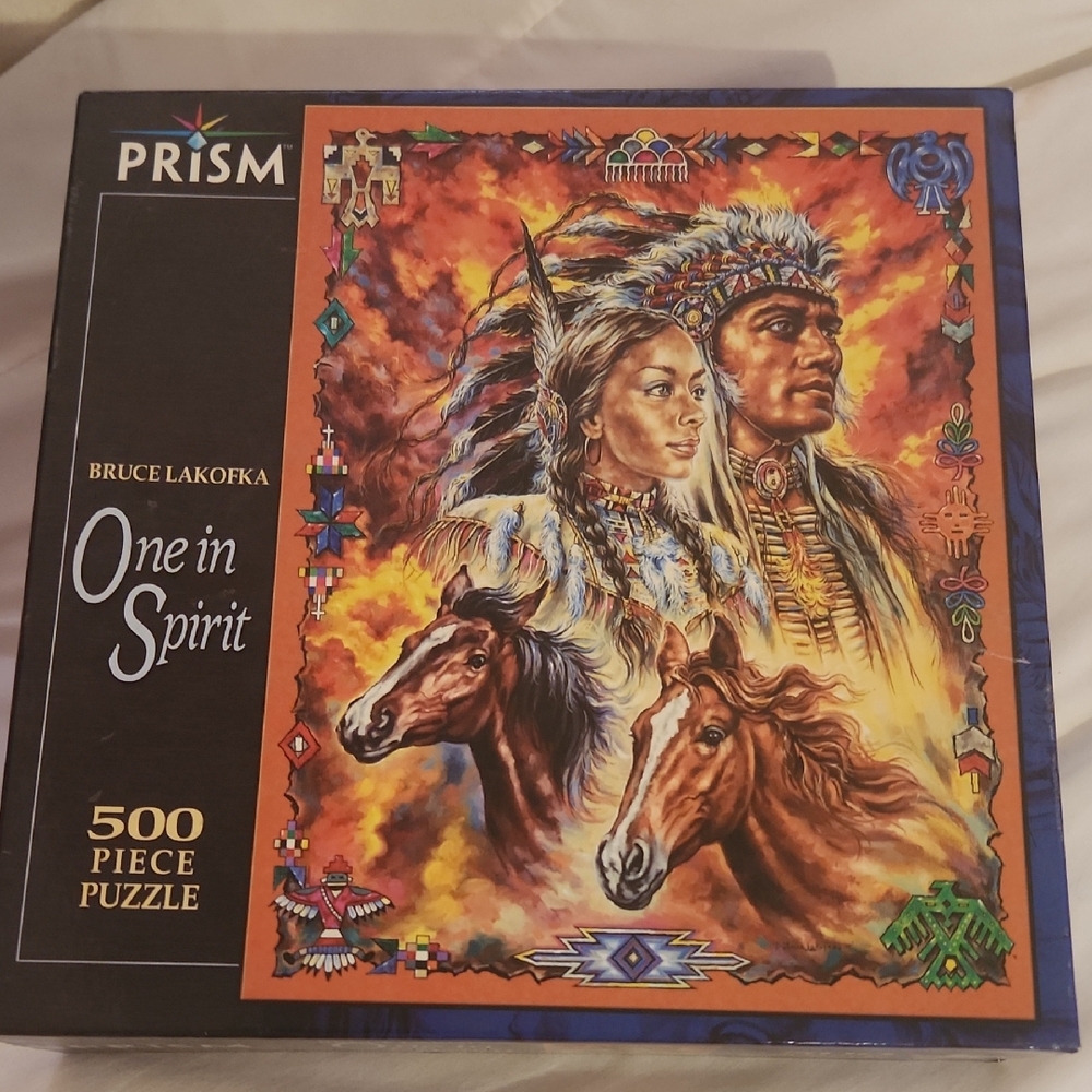 Prism One in Spirit 500 Piece Puzzle - Multicolor